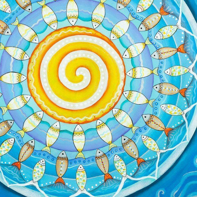 Sanat terapisi Mandala ile rahatlama gevseme 313618