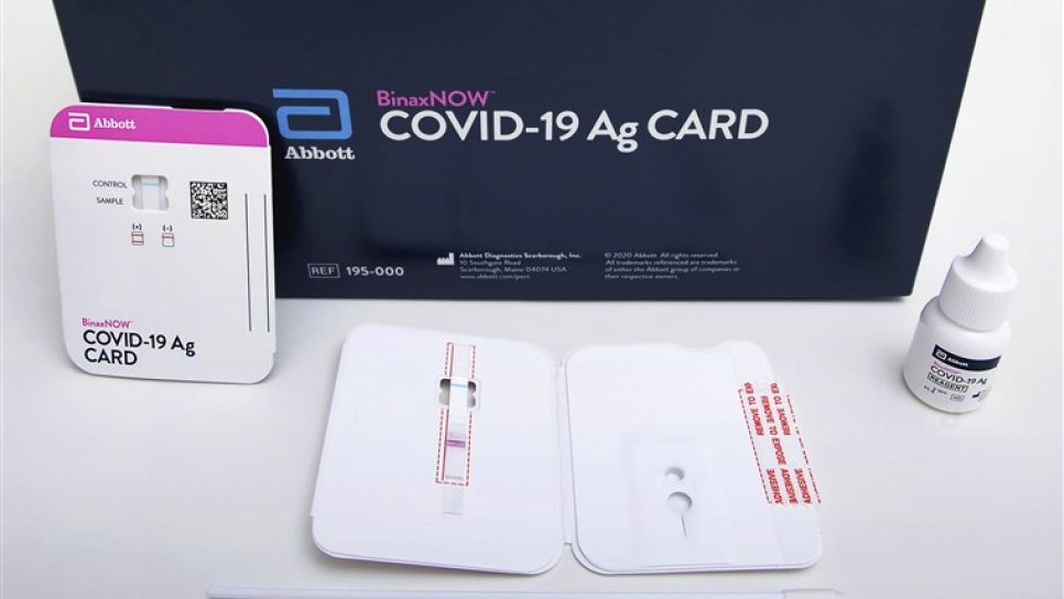 Sonuçların TEST KARTI ile doğrudan okunabildiği ilk koronavirüs testi FDA onayı aldı