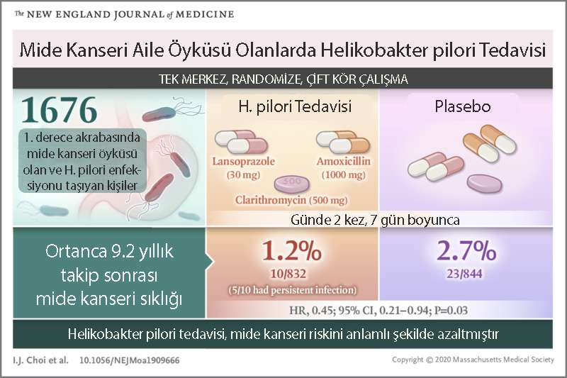 ailede mide kanseri oykusu olanlarda helikobakter pilori tedavisinin faydasi 997623