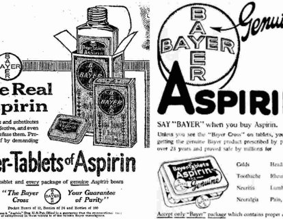 Aspirin 1899 – Ağrı Kesici, Ateş Düşürücü, İltihap Giderici