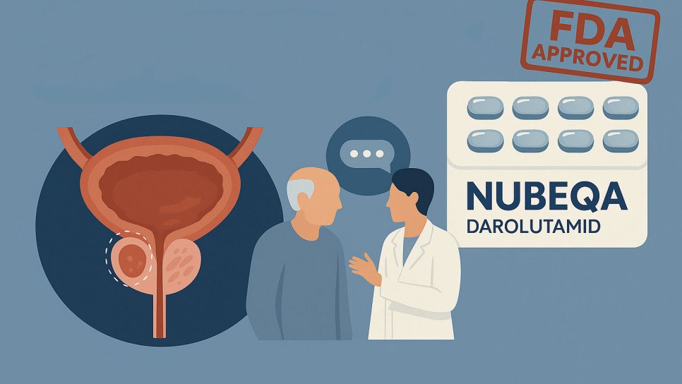 Darolutamid yeni diaqnoz qoyulmuş metastatik kastrasiyaya həssas prostat xərçəngində FDA təsdiqi aldı
