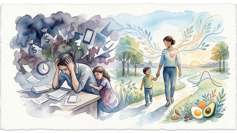 რა არის მშობლური გადაწვა? სტრესი, კარიერა და კორტიზოლის ბალანსი 2026 წელს