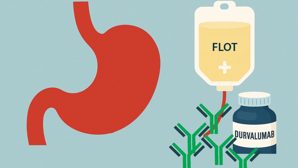 أول فرق في البقاء الكلي مع Durvalumab وFLOT في سرطان المعدة المبكر