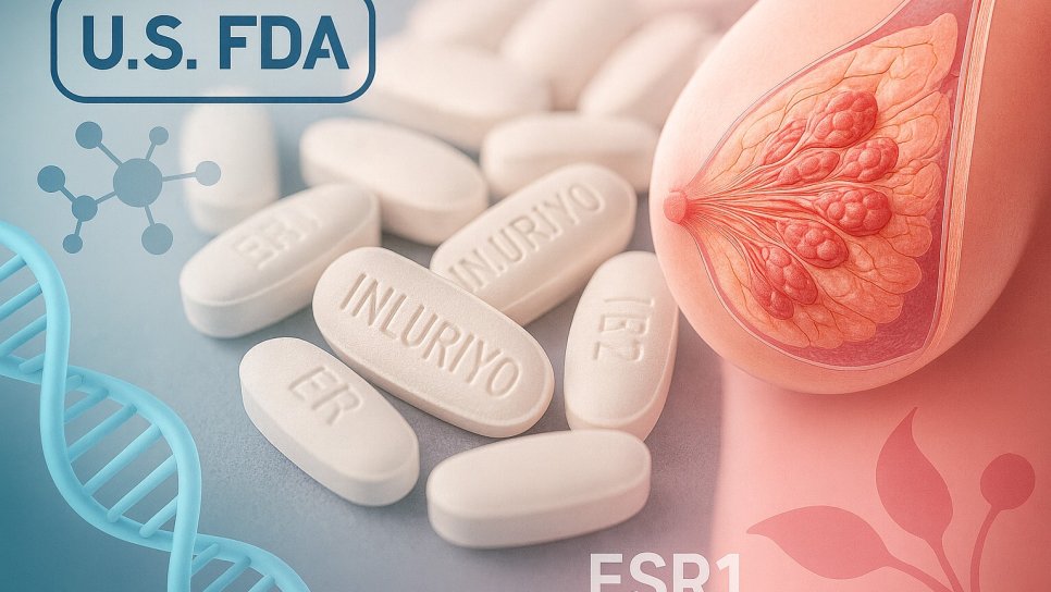 موافقة FDA على Inluriyo (Imlunestrant) في سرطان الثدي النقائلي المتحوّر ESR1