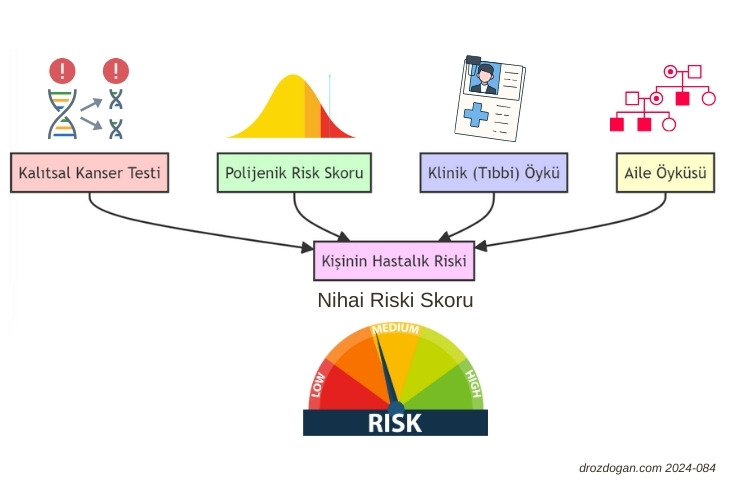 Xəstəliyi proqnozlaşdırmaq üçün ən ideal model: Kombinə yanaşma, irsi xərçəng testi, poligenik risk balı, ailə tarixçəsi, klinik tarixçə