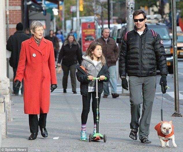 hugh jackman x men annesi ile birlikte 251560