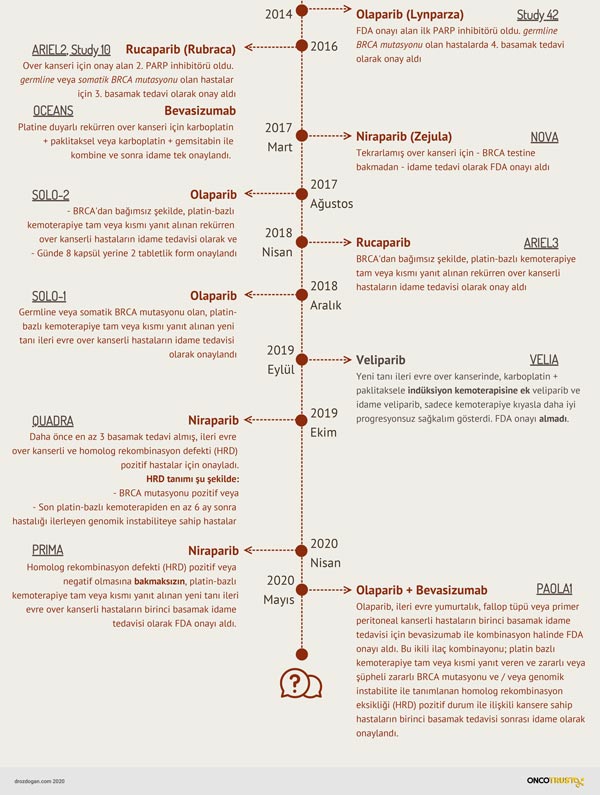 Chronologie der Therapien bei fortgeschrittenem Eierstockkrebs (2)