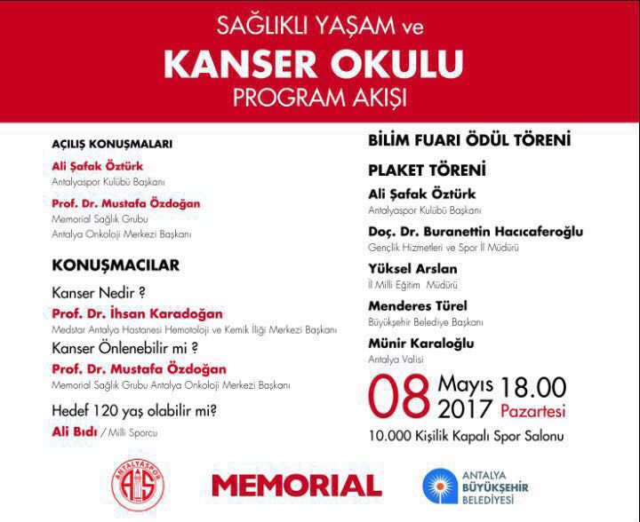 kanser okulu davetiye antalya memorial 860233