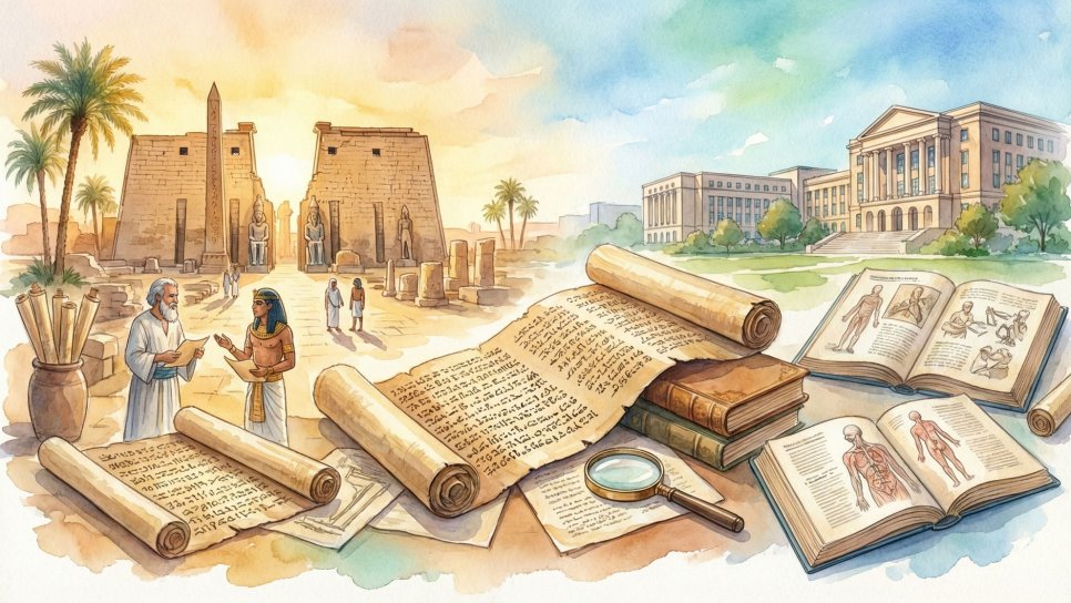 قدیمیترین سند توصیفکننده سرطان و داستان نجاتدهنده آن: پاپیروس ادوین اسمیت و شهر اقصر