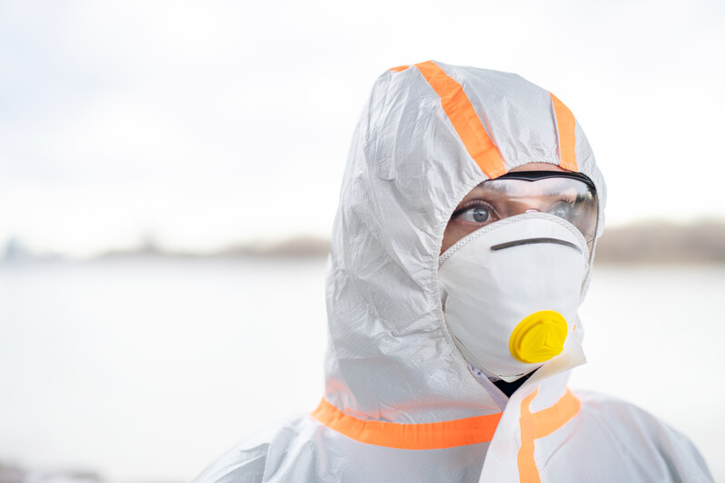 Coronavirus persönliche Schutzausrüstung für Gesundheitsbeschäftigte