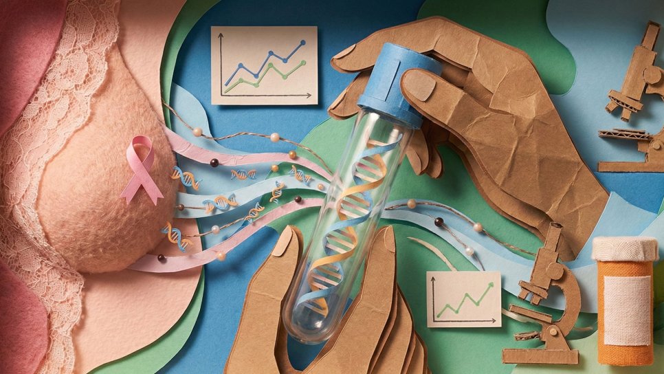 تقليل العلاج باختبار الدم ctDNA في سرطان الثدي النقيلي