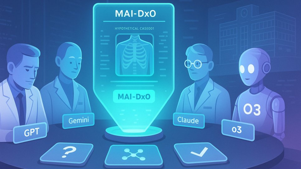 هوش مصنوعی MAI-DxO مایکروسافت در حل دشوارترین موارد، 4 برابر موفق‌تر از پزشکان