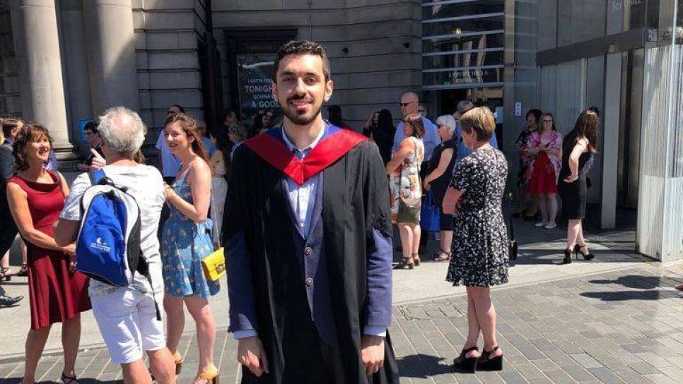 OncoTrust Ekibimizden Genetik Mühendisi Okan Çakır, Edinburg Napier Üniversitesi Yüksek Lisansı Birincilikle Tamamladı