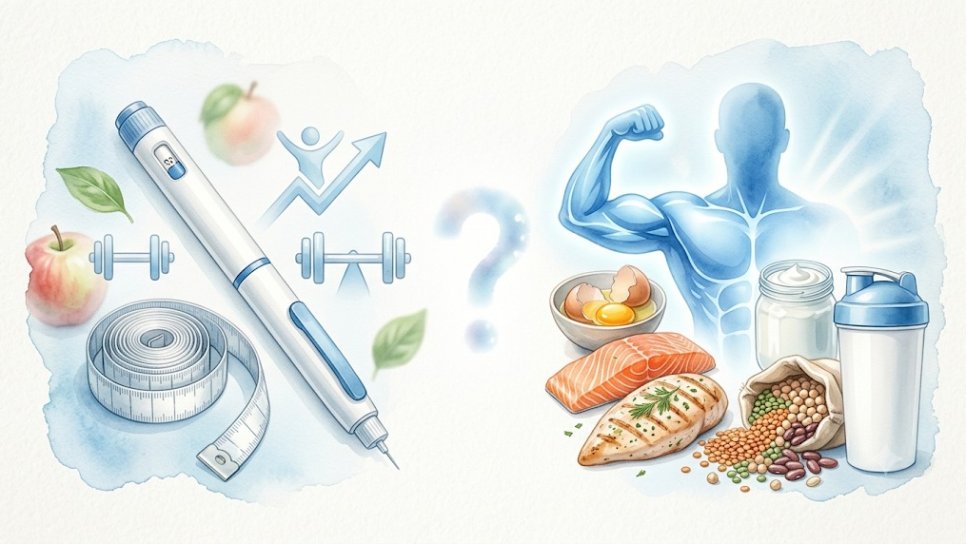 Ozempic, Wegovy ve Mounjaro Kullanırken Protein Tozu Şart mı?