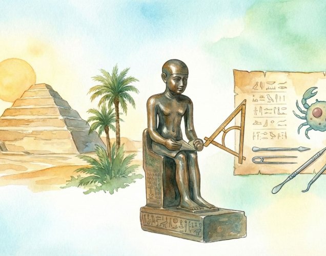 Piramitleri Yapan El, Kanseri İlk O mu Tanımladı? Imhotep'in Sırrı