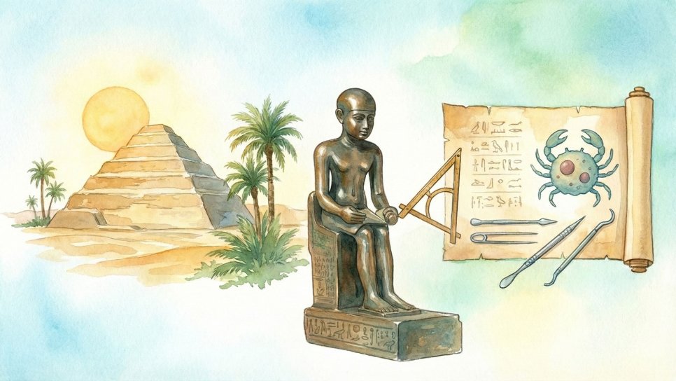 Piramitleri Yapan El, Kanseri İlk O mu Tanımladı? Imhotep'in Sırrı