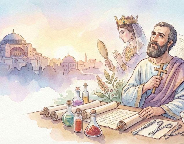 Sarayın Gölgesinde Bir Hekim: Amidalı Aetius, Zehirler ve Kutsal Sözler