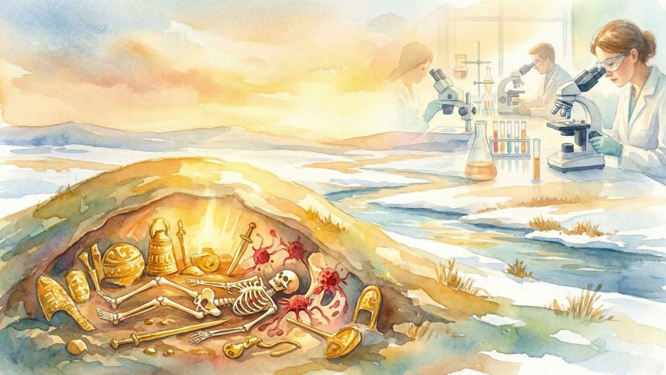 Sibirya'nın Donmuş Sırrı: Bir Kral, 20 Kilo Altın ve Teşhis Edilen İlk Prostat Kanseri