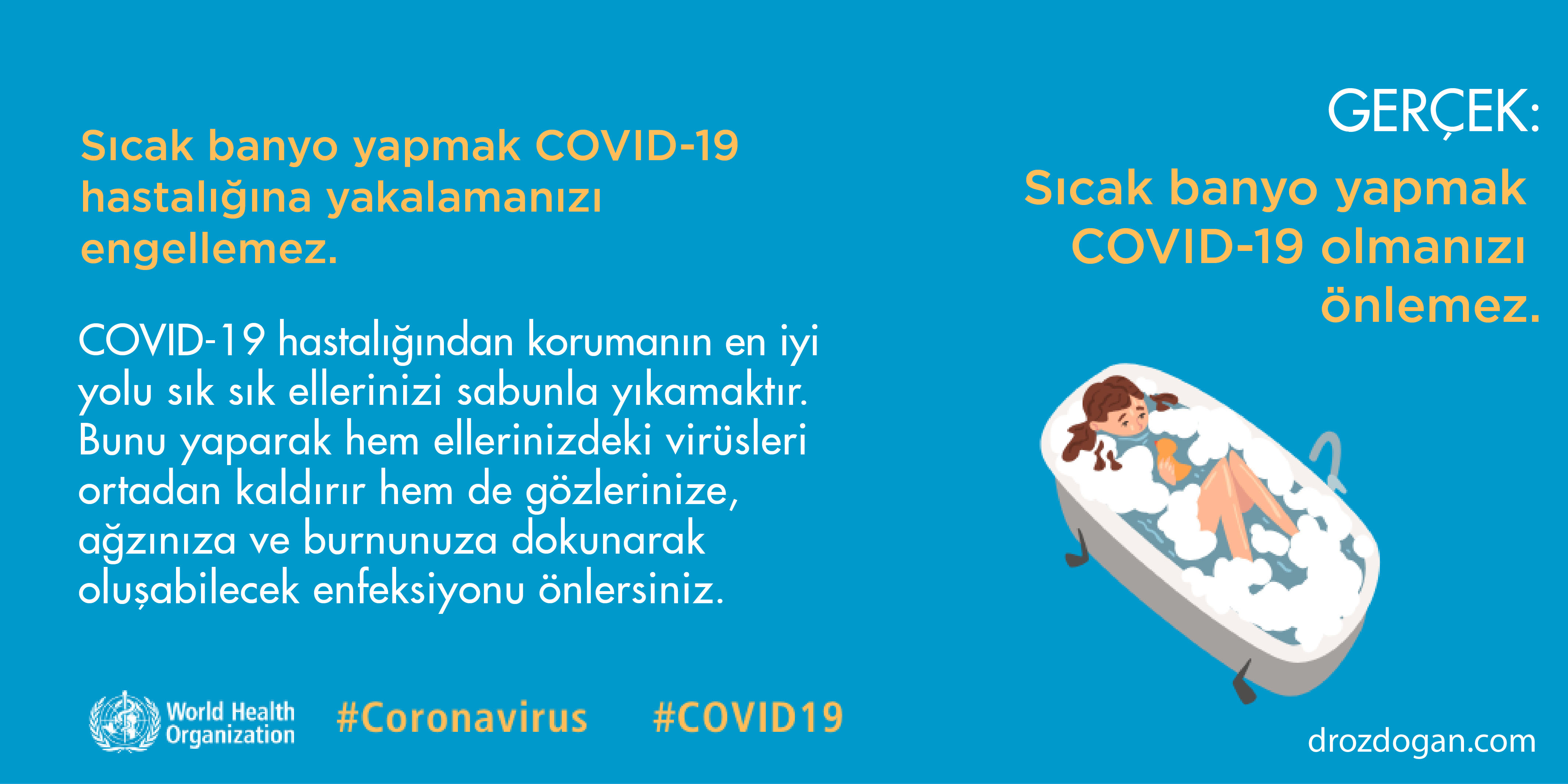 does taking a hot bath prevent COVID 19 disease