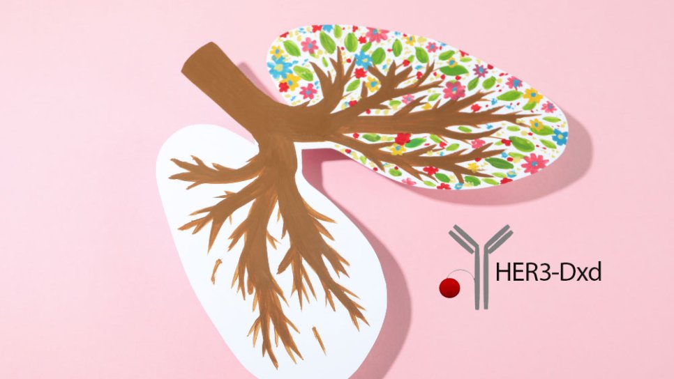 HER3-Targeted Patritumab Deruxtecan in Treatment-Resistant EGFR-Mutant Lung Cancer