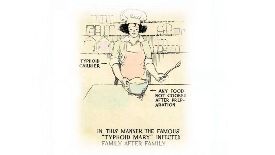Tifli Mary-nin həbs edilməsi 1907 – Tif epidemiyası