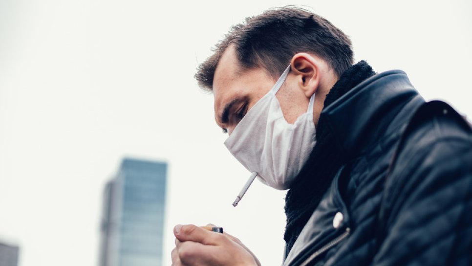 Toplam içilen sigara COVID 19 nedeniyle hastaneye yatış ve yaşam kaybıyla ilişkili