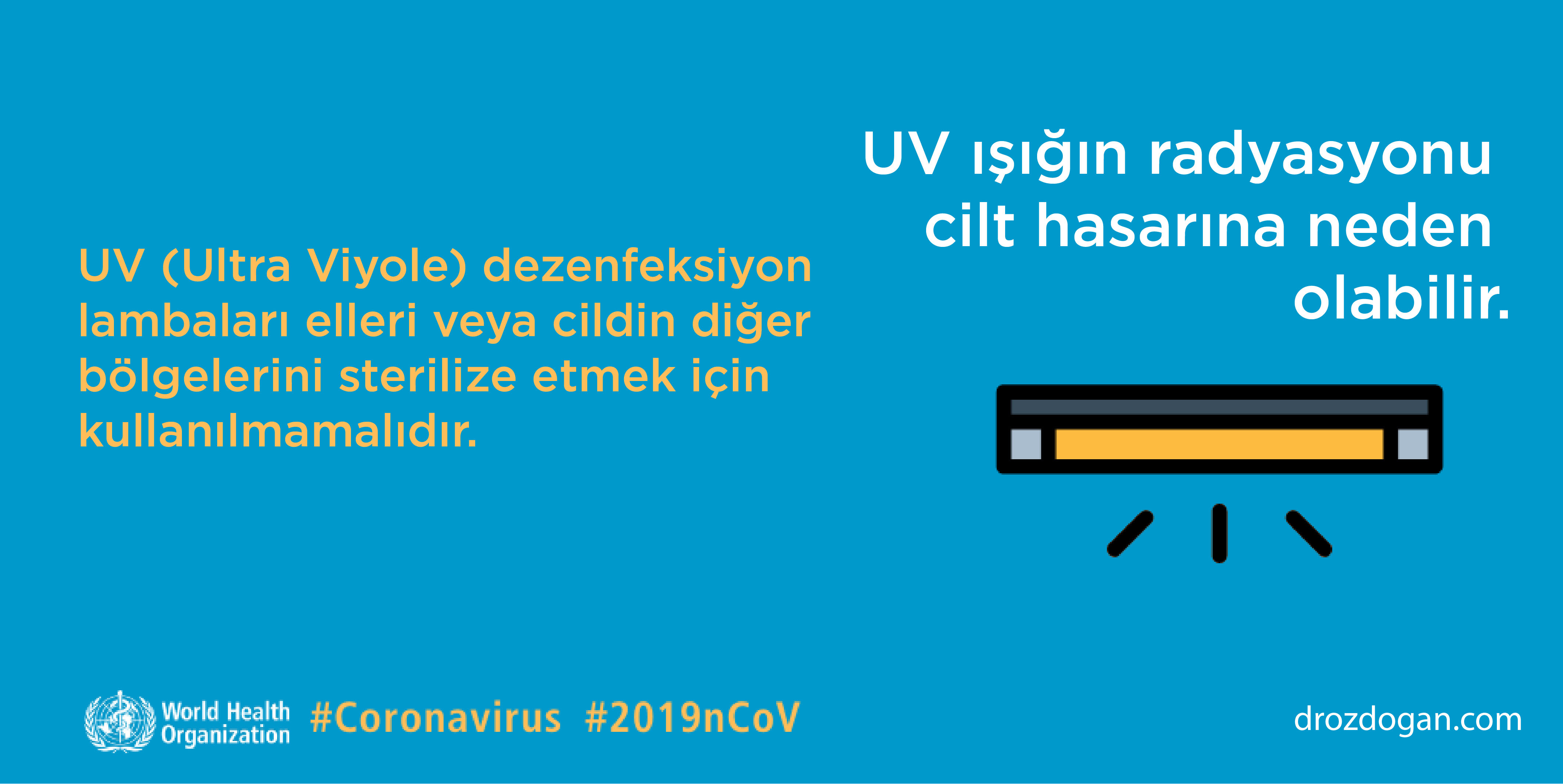 does UV light kill the novel coronavirus