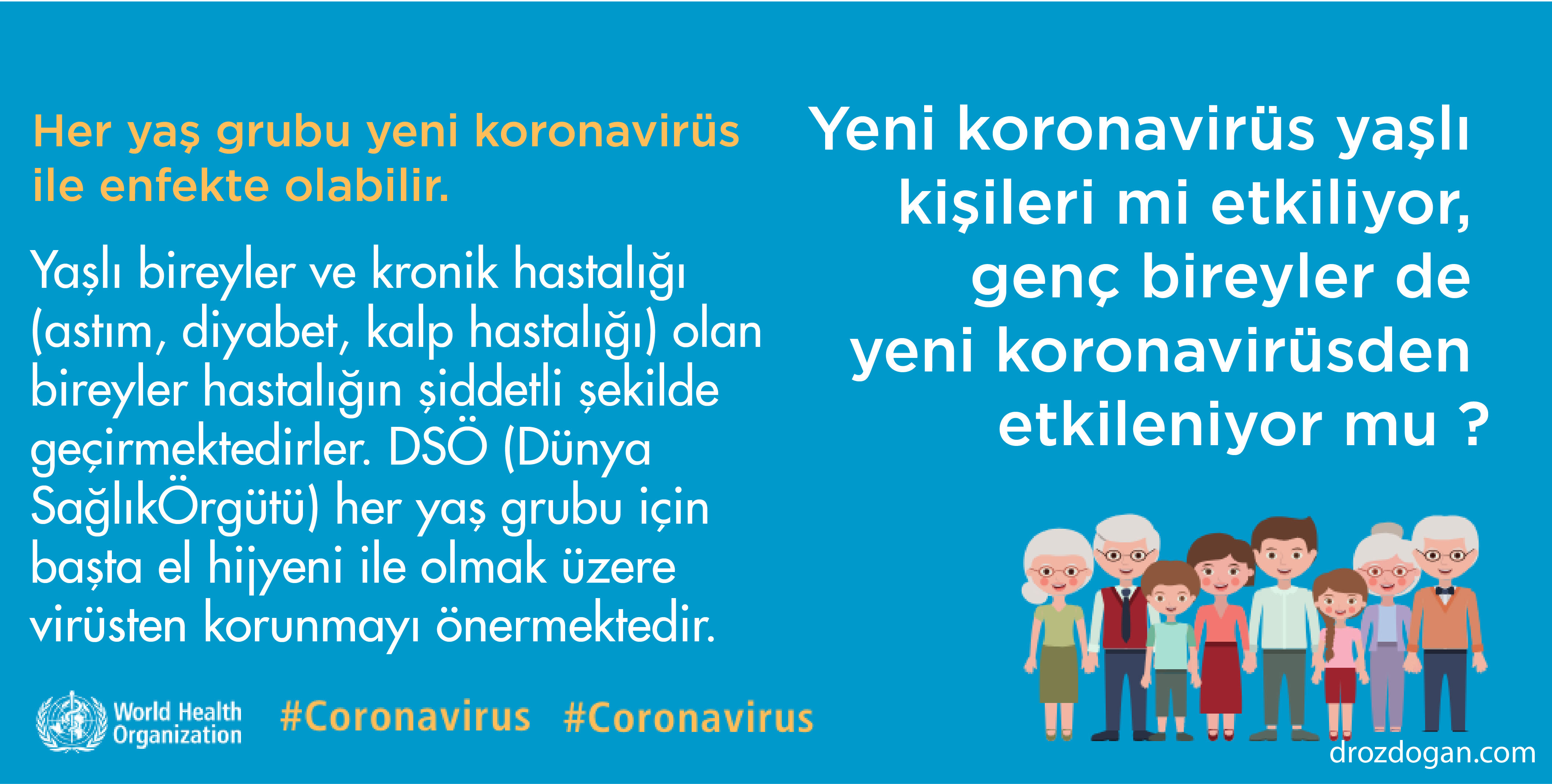 does the novel coronavirus affect only older people
