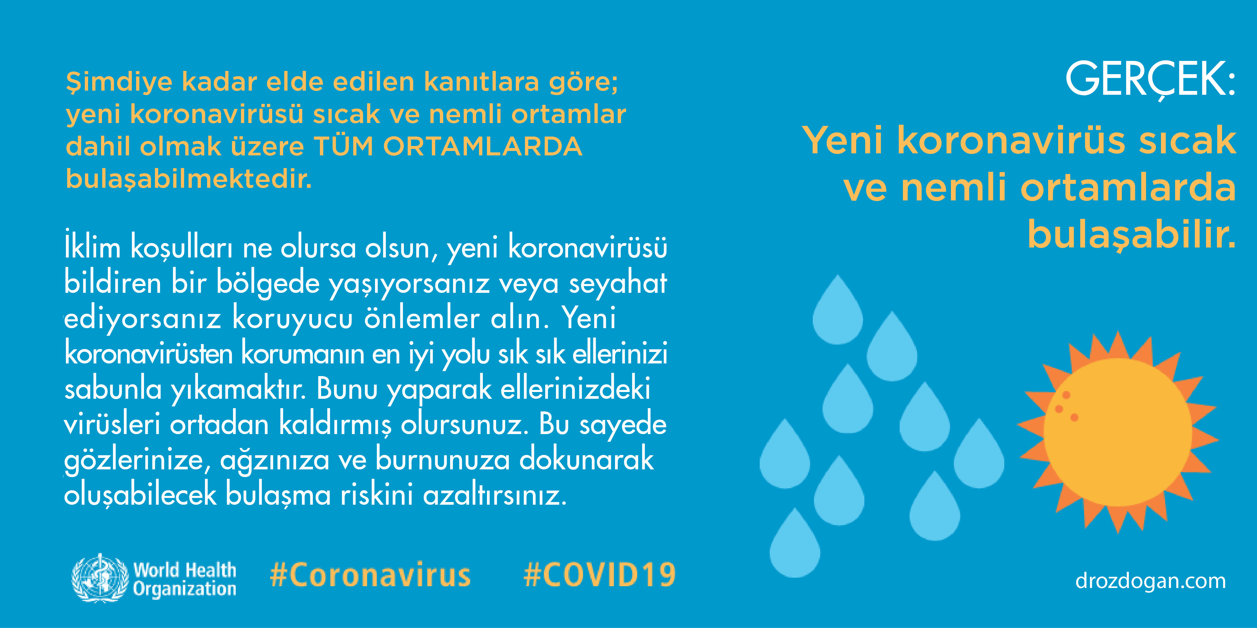 can the novel coronavirus spread in hot and humid environments