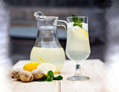 Zencefilli Yeşil Çaylı Limonata