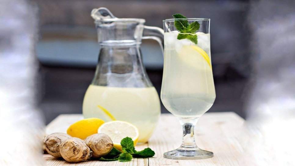 Zencefilli Yeşil Çaylı Limonata
