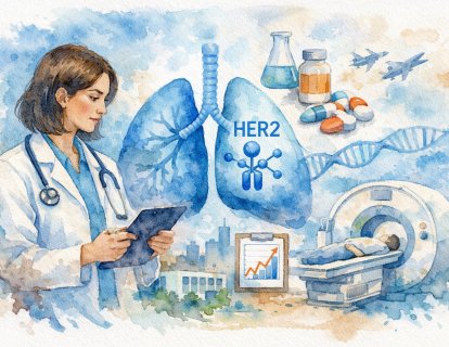 Zongertinib (Hernexeos) HER2 Pozitif Akciğer Kanseri Birinci Basamak Tedavisi İçin Onaylandı