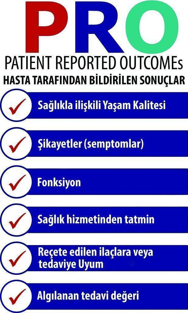 Hasta tarafından bildirilen sonuçların entegre olduğu elektronik sağlık kayıtları ile daha 