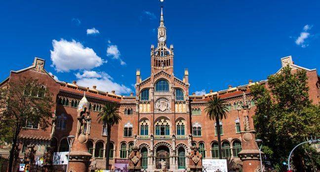 Santa Creu St Pau Hastanesi Barcelona İspanya