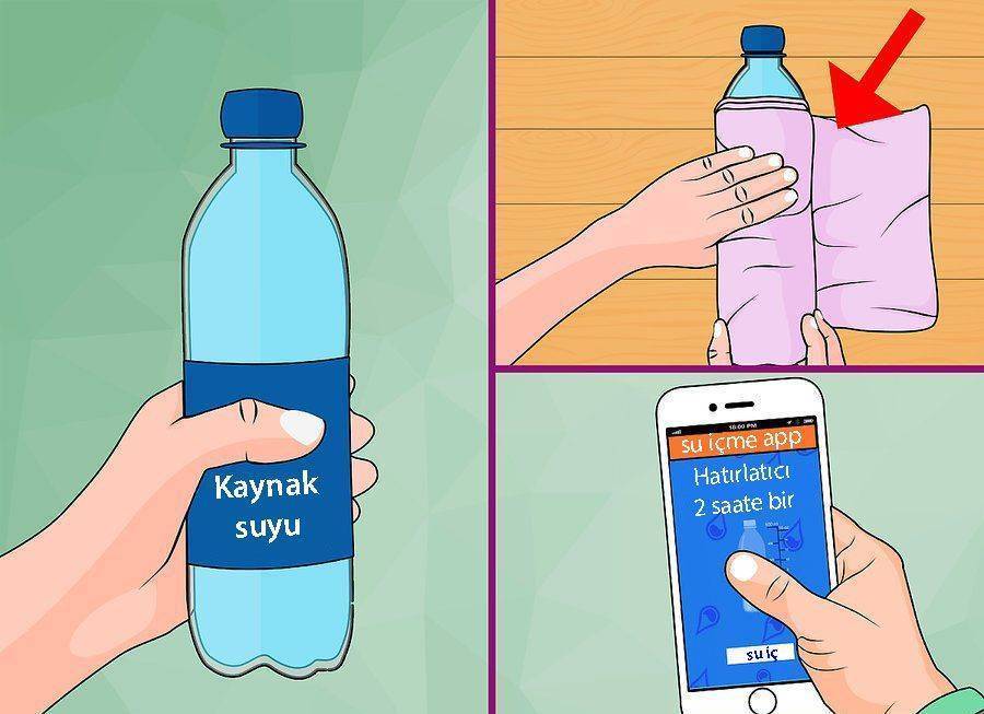 bol su için su içmek için susayamayı beklemeyin