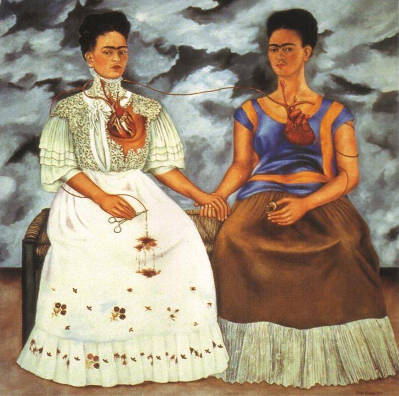 frida kahlo iki two fridas resmi