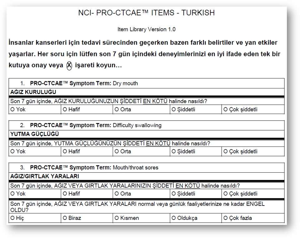 kanser hastası pro anket soruları