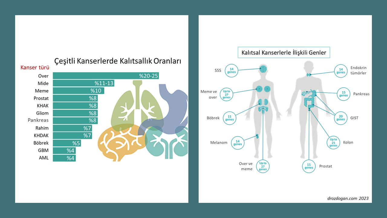 kanserlerin ne kadar kalıtsaldır