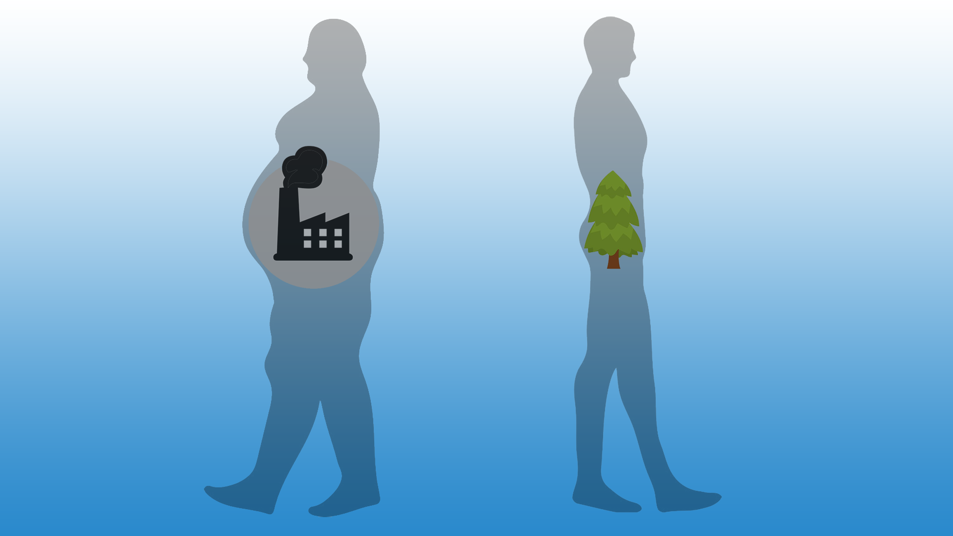 obez vs normal kilolu kişi