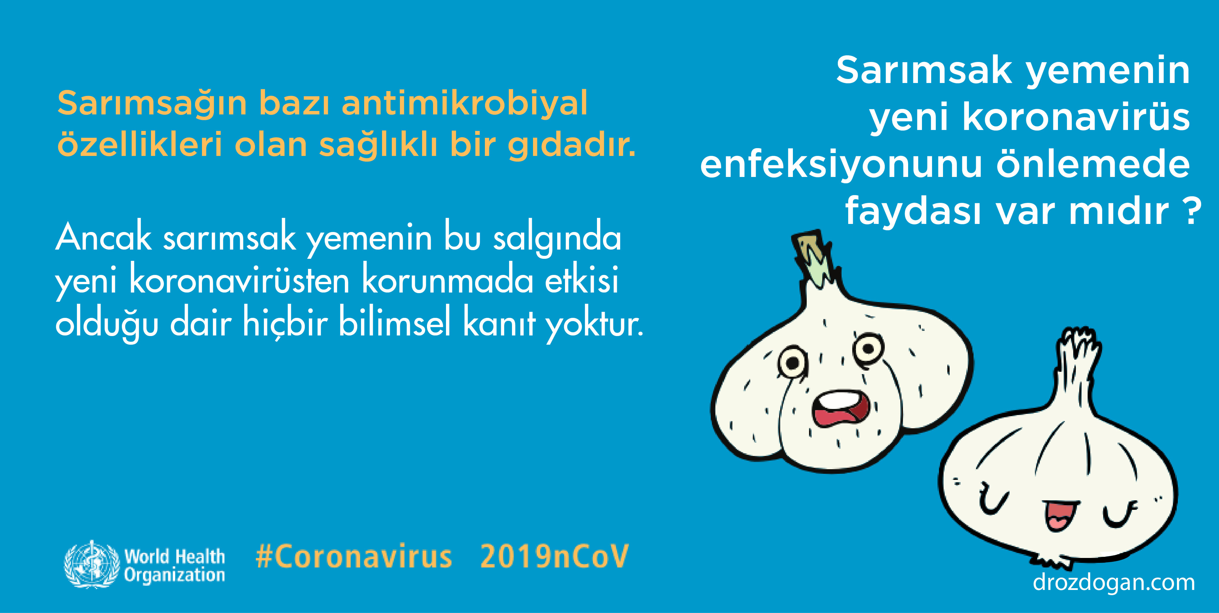 sarımsak yemek yeni koronavirüs enfeksiyonundan korur mu