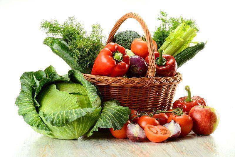 sebze ağırlıklı beslenme ve bol sıvı tüketimi
